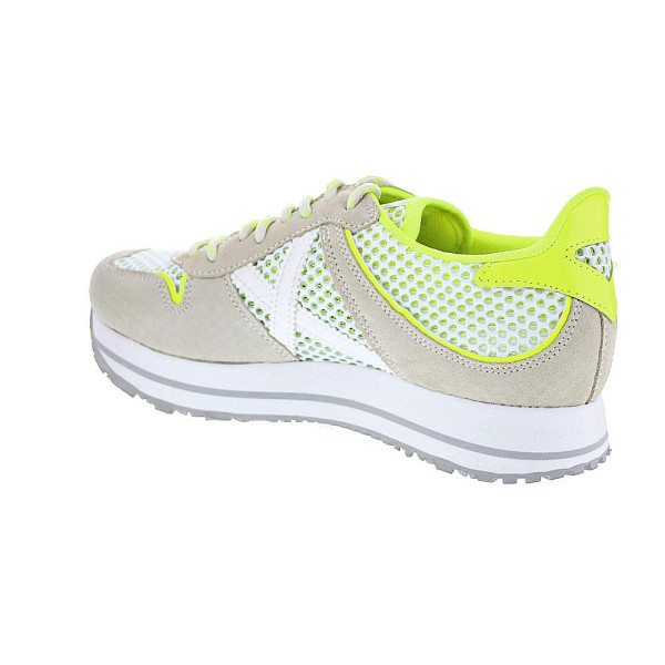 Zapatillas Munich zapatos Mujer modelo Massana Sky 219 Beige Cordón