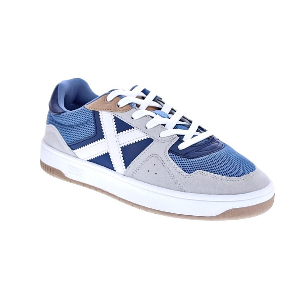 Zapatillas Munich zapatos Hombre modelo Stilo 02 Azul Cordón