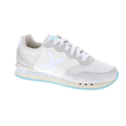 Zapatillas Munich zapatos Mujer modelo Dash 246 Blanco Cordón 2