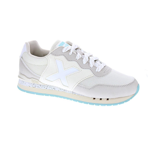Zapatillas Munich zapatos Mujer modelo Dash 246 Blanco Cordón