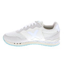 Zapatillas Munich zapatos Mujer modelo Dash 246 Blanco Cordón