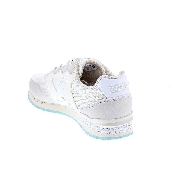 Zapatillas Munich zapatos Mujer modelo Dash 246 Blanco Cordón