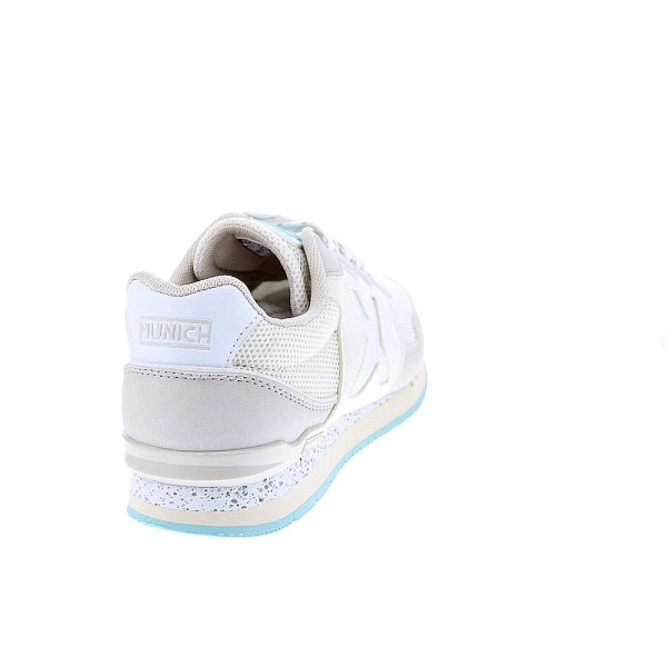 Zapatillas Munich zapatos Mujer modelo Dash 246 Blanco Cordón