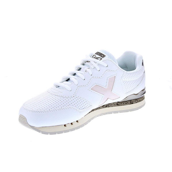 Zapatillas Munich zapatos Mujer modelo Dash 247 Blanco Cordón