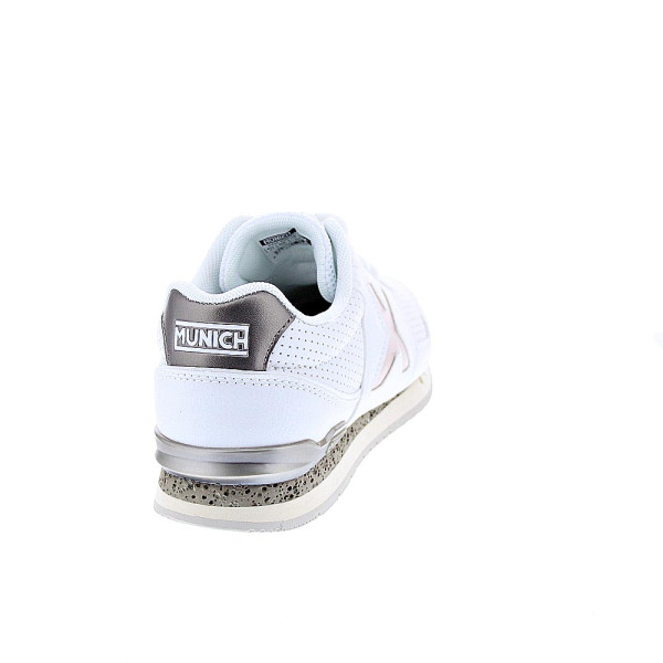 Zapatillas Munich zapatos Mujer modelo Dash 247 Blanco Cordón