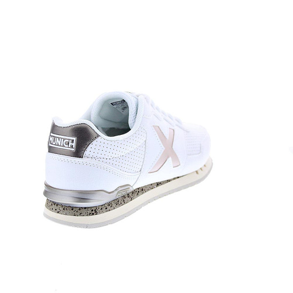 Zapatillas Munich zapatos Mujer modelo Dash 247 Blanco Cordón
