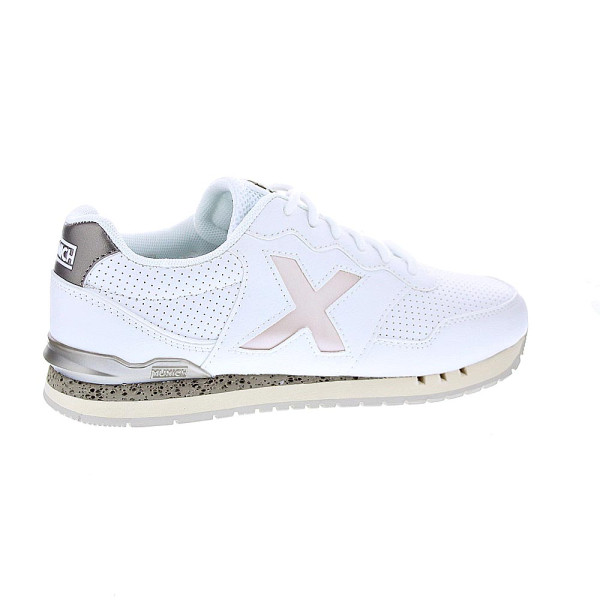 Zapatillas Munich zapatos Mujer modelo Dash 247 Blanco Cordón