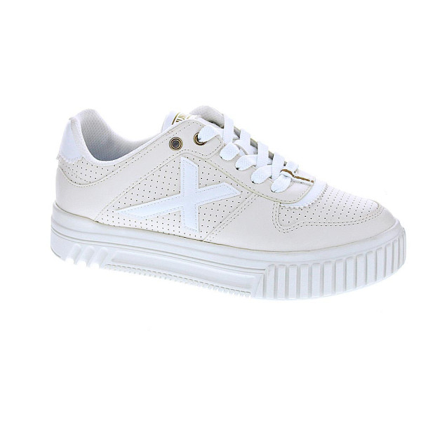 Zapatillas Munich zapatos Mujer modelo Mina 06 Blanco Cordón