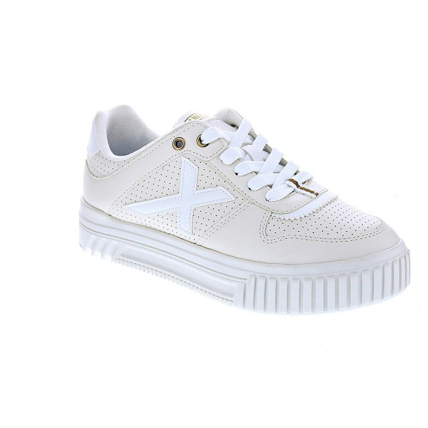 Zapatillas Munich zapatos Mujer modelo Mina 06 Blanco Cordón
