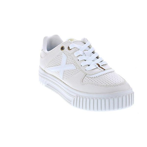 Zapatillas Munich zapatos Mujer modelo Mina 06 Blanco Cordón