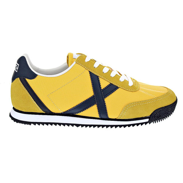 Zapatillas Munich zapatos Hombre modelo Riber 01 Amarillo Cordón