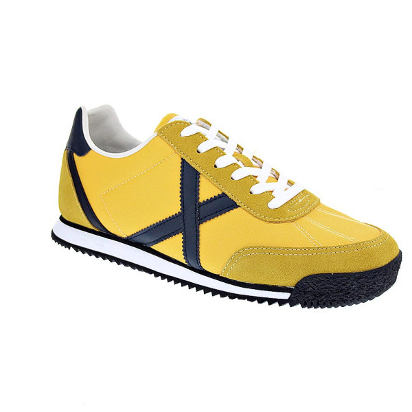 Zapatillas Munich zapatos Hombre modelo Riber 01 Amarillo Cordón