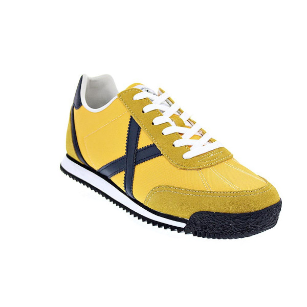 Zapatillas Munich zapatos Hombre modelo Riber 01 Amarillo Cordón
