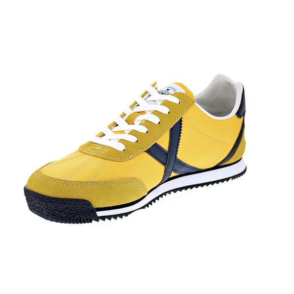 Zapatillas Munich zapatos Hombre modelo Riber 01 Amarillo Cordón