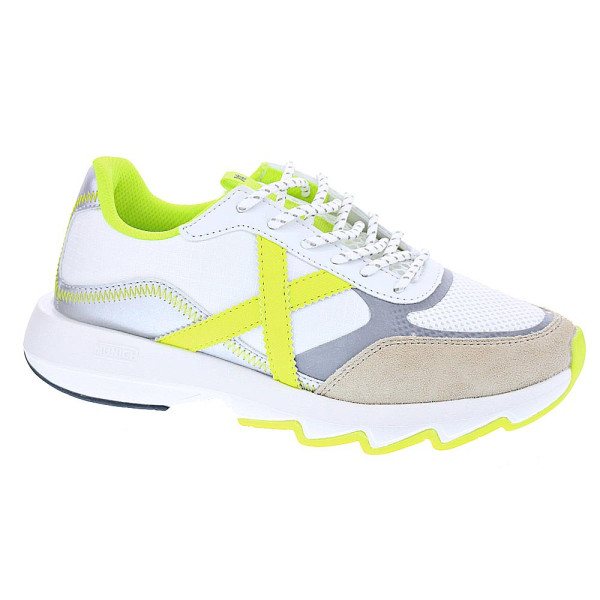 Zapatillas Munich zapatos Mujer modelo Ready 01 Blanco Cordón
