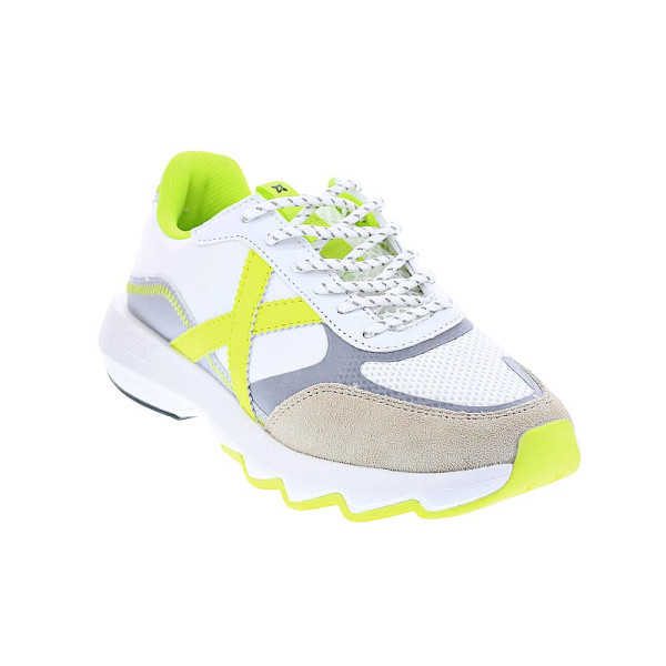 Zapatillas Munich zapatos Mujer modelo Ready 01 Blanco Cordón