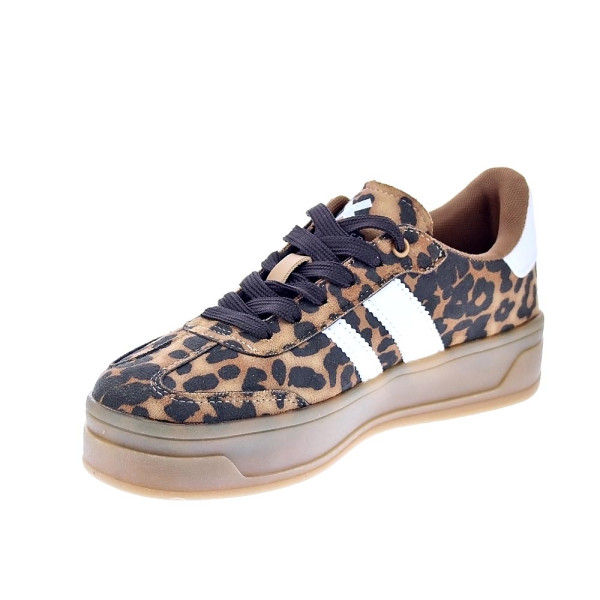 Zapatillas Xti zapatos Mujer modelo 143644 Marrón Cordón