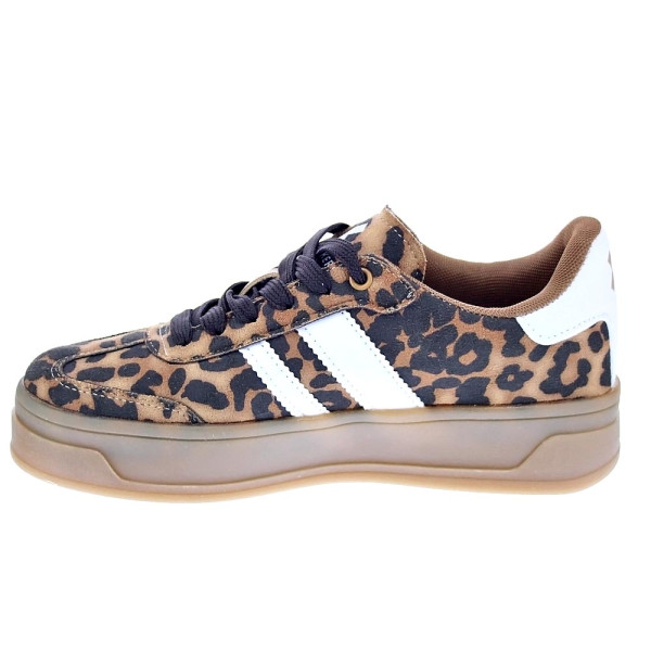 Zapatillas Xti zapatos Mujer modelo 143644 Marrón Cordón