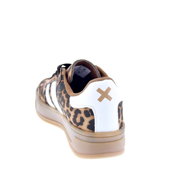 Zapatillas Xti zapatos Mujer modelo 143644 Marrón Cordón