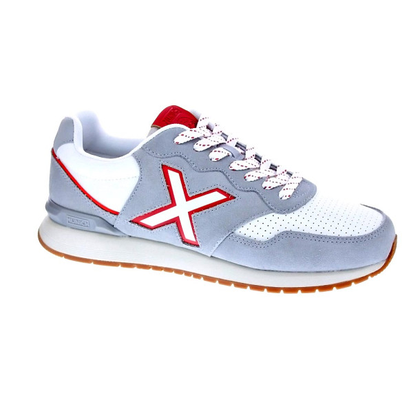 Zapatillas Munich zapatos Hombre modelo Dash Premium 256 Gris Cordón