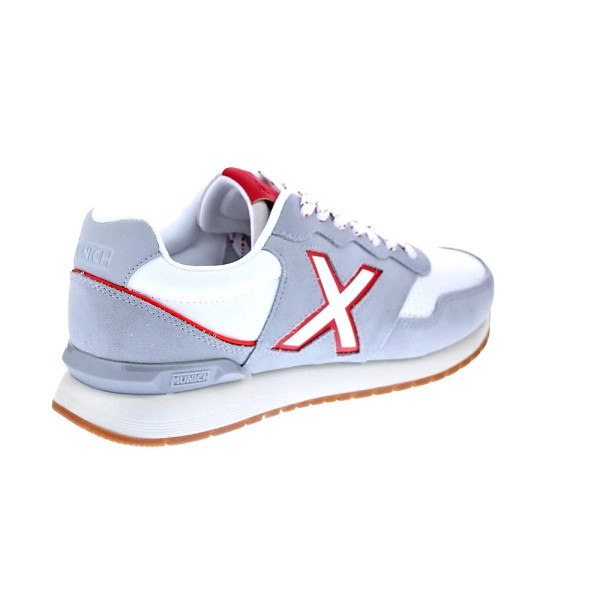 Zapatillas Munich zapatos Hombre modelo Dash Premium 256 Gris Cordón