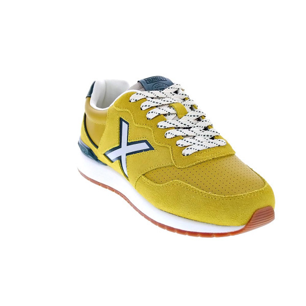 Zapatillas Munich zapatos Hombre modelo Dash Premium 254 Amarillo Cordón