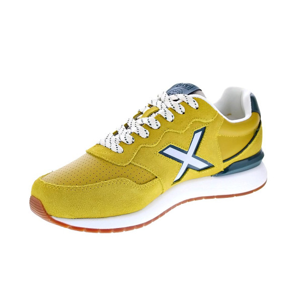 Zapatillas Munich zapatos Hombre modelo Dash Premium 254 Amarillo Cordón