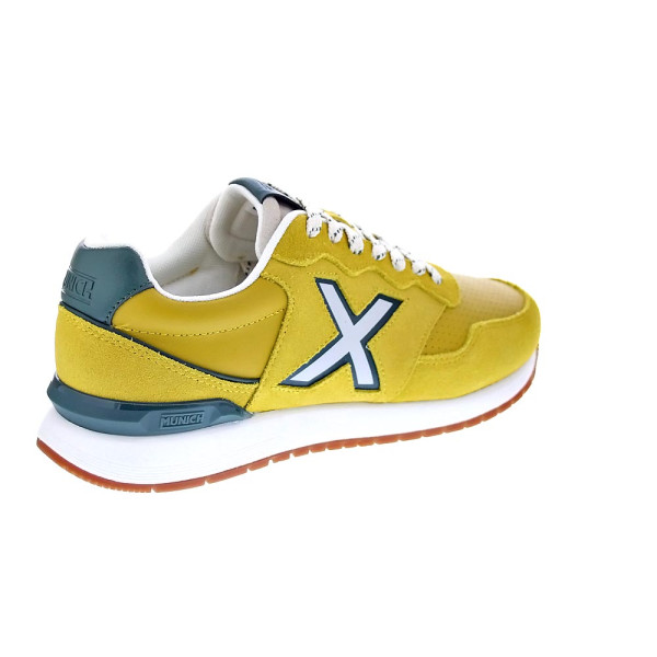 Zapatillas Munich zapatos Hombre modelo Dash Premium 254 Amarillo Cordón