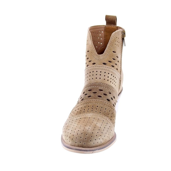 Botines Alpe zapatos Mujer modelo 5391 Beige Cremallera
