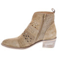Botines Alpe zapatos Mujer modelo 5391 Beige Cremallera
