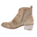 Botines Alpe zapatos Mujer modelo 5391 Beige Cremallera