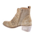 Botines Alpe zapatos Mujer modelo 5391 Beige Cremallera