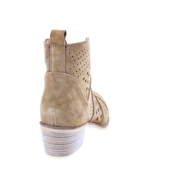 Botines Alpe zapatos Mujer modelo 5391 Beige Cremallera