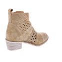 Botines Alpe zapatos Mujer modelo 5391 Beige Cremallera