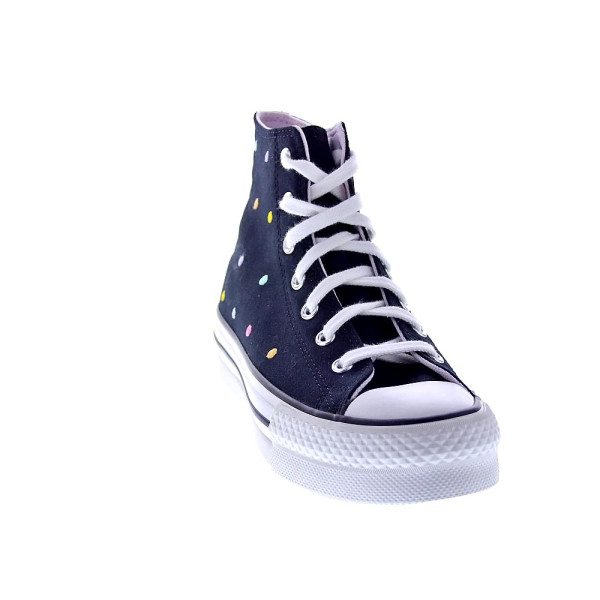 Zapatillas botas Converse zapatos Mujer modelo Chuck Taylor Negro Cordón