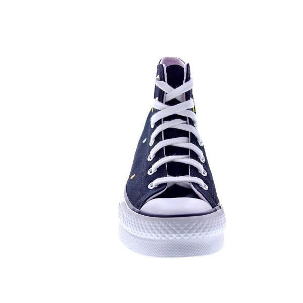 Zapatillas botas Converse zapatos Mujer modelo Chuck Taylor Negro Cordón