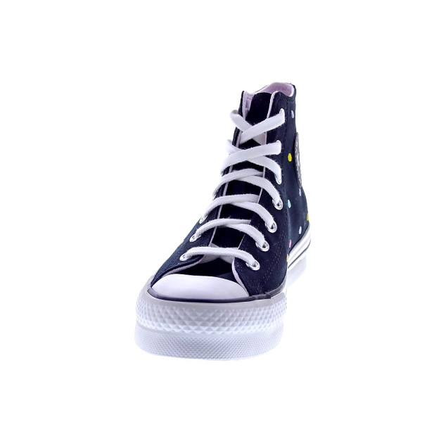 Zapatillas botas Converse zapatos Mujer modelo Chuck Taylor Negro Cordón