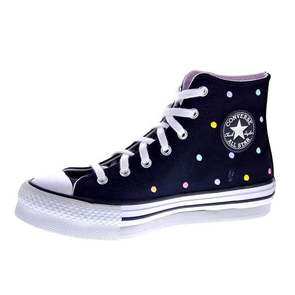 Zapatillas botas Converse zapatos Mujer modelo Chuck Taylor Negro Cordón