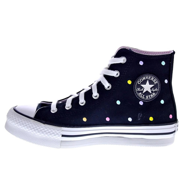 Zapatillas botas Converse zapatos Mujer modelo Chuck Taylor Negro Cordón