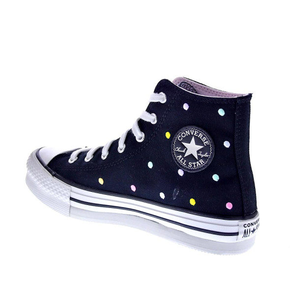 Zapatillas botas Converse zapatos Mujer modelo Chuck Taylor Negro Cordón