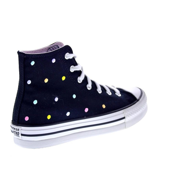 Zapatillas botas Converse zapatos Mujer modelo Chuck Taylor Negro Cordón