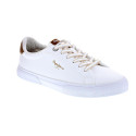 Zapatillas Pepe Jeans zapatos Mujer modelo Kenton Blanco Cordón