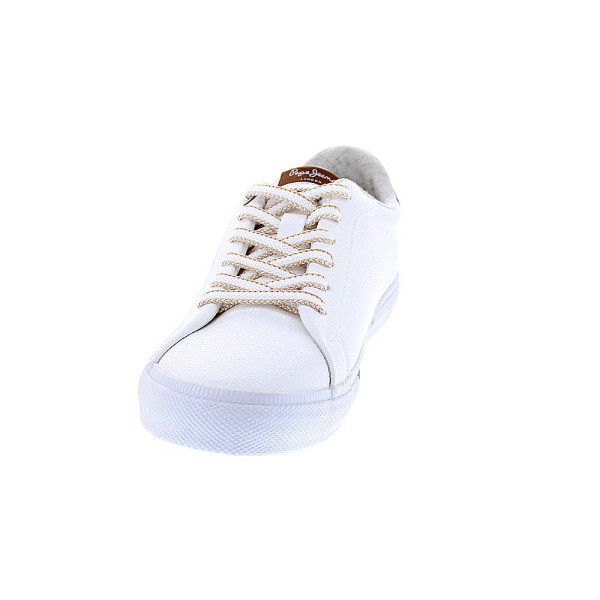 Zapatillas Pepe Jeans zapatos Mujer modelo Kenton Blanco Cordón