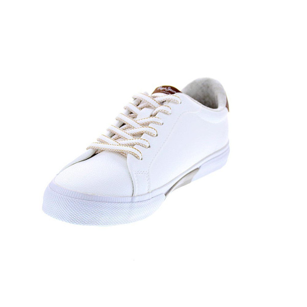 Zapatillas Pepe Jeans zapatos Mujer modelo Kenton Blanco Cordón