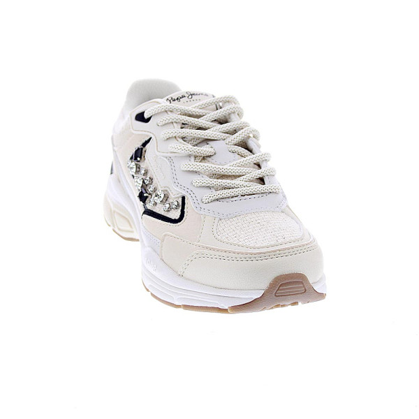 Zapatillas Pepe Jeans zapatos Mujer modelo Dave Beige Cordón