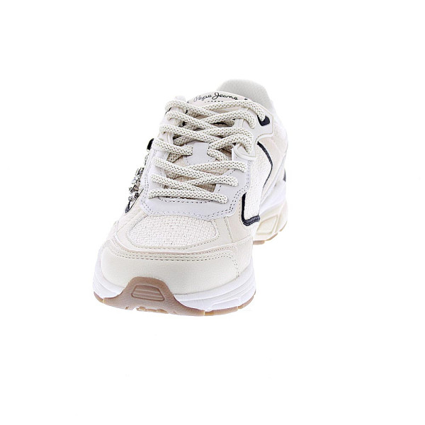 Zapatillas Pepe Jeans zapatos Mujer modelo Dave Beige Cordón