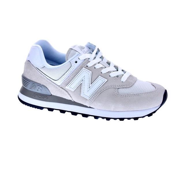Zapatillas New Balance zapatos Mujer modelo WL574 Beige Cordón