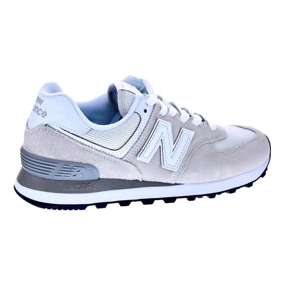 Zapatillas New Balance zapatos Mujer modelo WL574 Beige Cordón