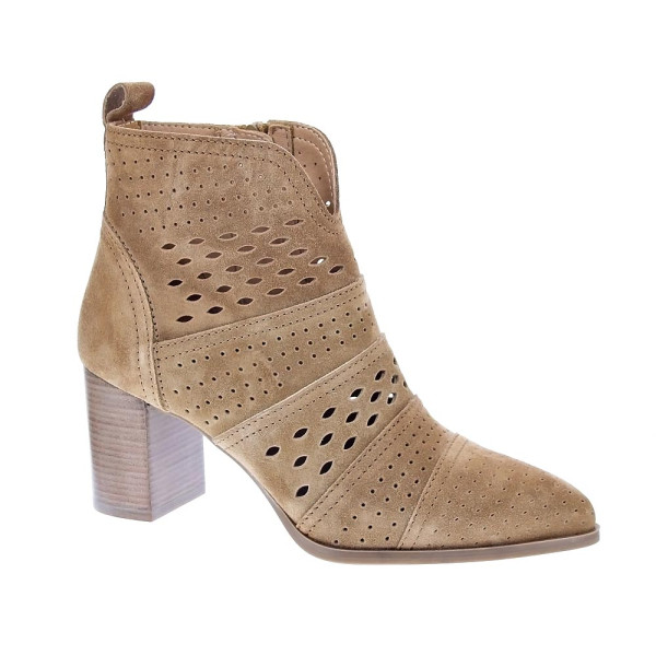 Botines Alpe zapatos Mujer modelo 5385 Marrón Cremallera