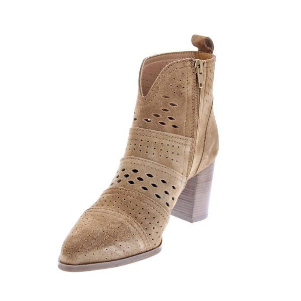 Botines Alpe zapatos Mujer modelo 5385 Marrón Cremallera